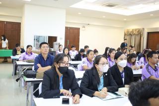 86. พิธีเปิดกิจกรรมการอบรมเชิงปฏิบัติการการออกแบบนวัตกรรมสู่การวิจัยในชั้นเรียน